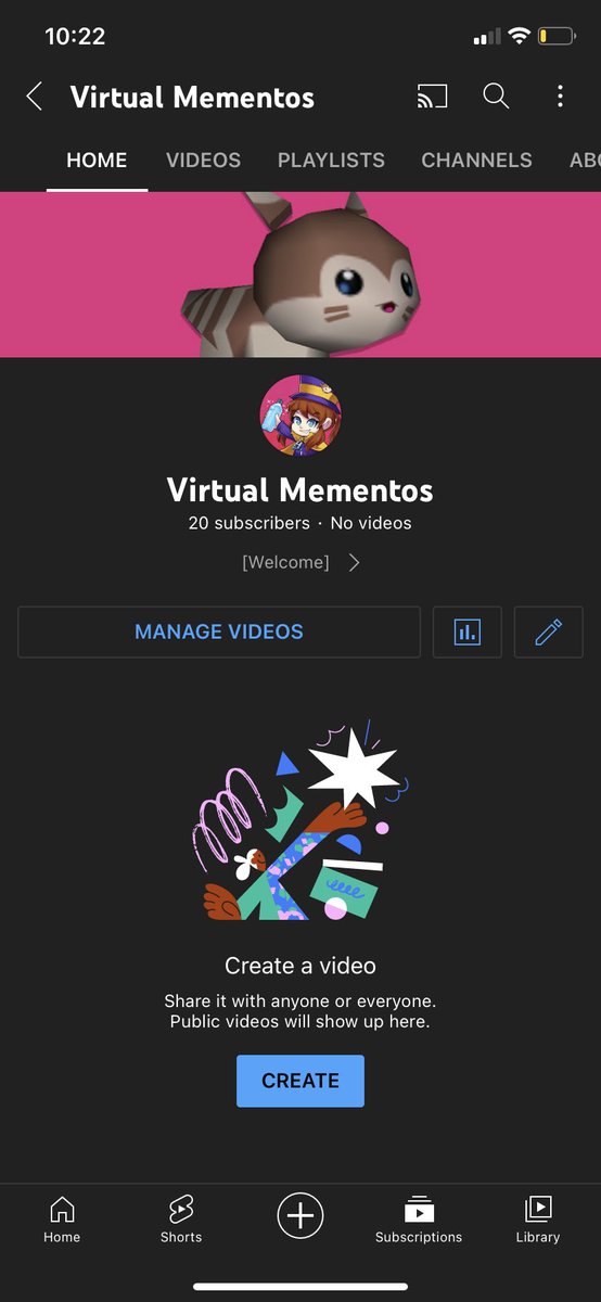 VirtualMementos's tweet photo. As a backup I made this account though, if YT never gives me back my old one.

https://t.co/lu5wA26mM3

#BringBackVirtual https://t.co/DV1LDEoaD8
