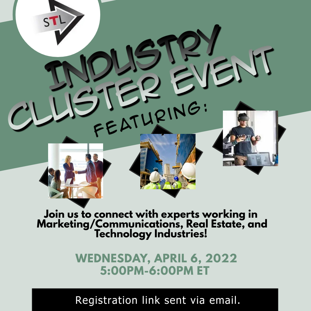 ECWReadytoLEAD's tweet photo. If you are pursuing a career in Marketing/Communications, Real Estate, or Technology you do not want to miss this.

This is a chance for you to connect with experts in your industry! https://t.co/NX7RYjq7lp