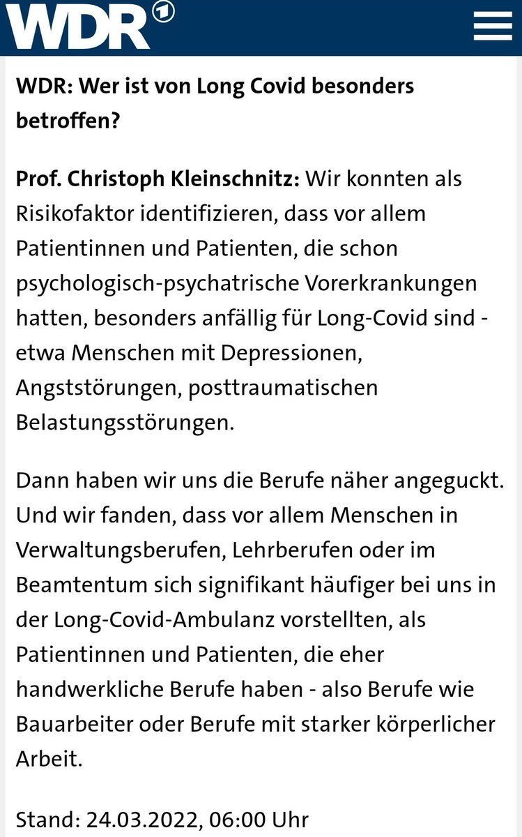argonerd's tweet photo. „LongCovid droht ja eine der wichtigsten chronischen Krankheiten in Deutschland zu werden.“

Karl Lauterbach, 25.03.2022

https://t.co/a9z235GUYG https://t.co/VCj21BQ7J6