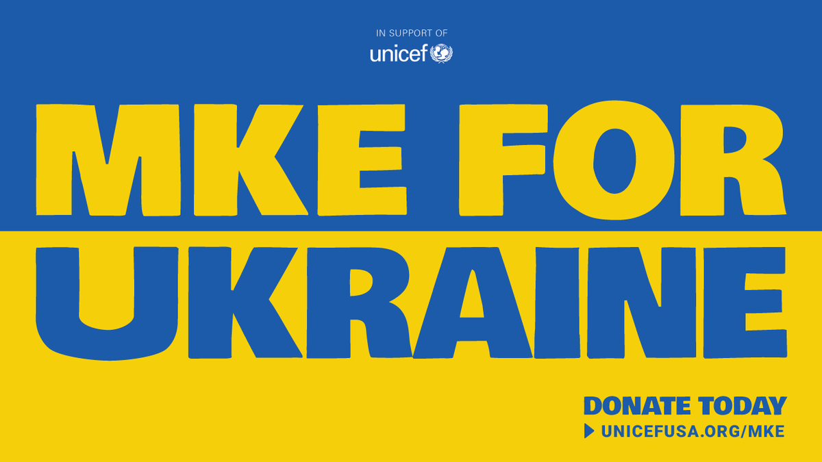 littletinyfish's tweet photo. The city's media united together to raise funds for the people dealing with war in Ukraine. It's a one-day push, so donate today: https://t.co/uRKqgo9Sy0 #mkeforukraine https://t.co/6Tq764JIn8