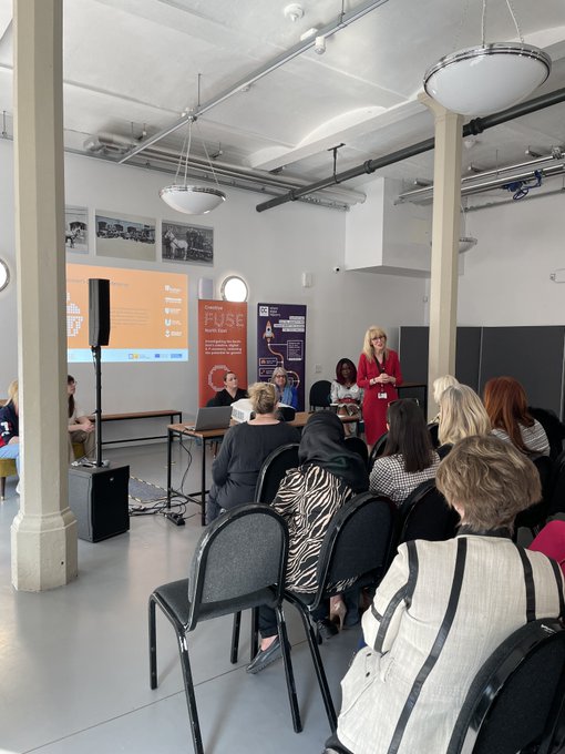 The_DigitalCity's tweet photo. A BIG thank you to everyone who attended our #CreativeFuse #CAKE event yesterday at @mbro_townhall 🍰
It was great to be able to catch up with everyone in person! https://t.co/jcwvjv6K7u