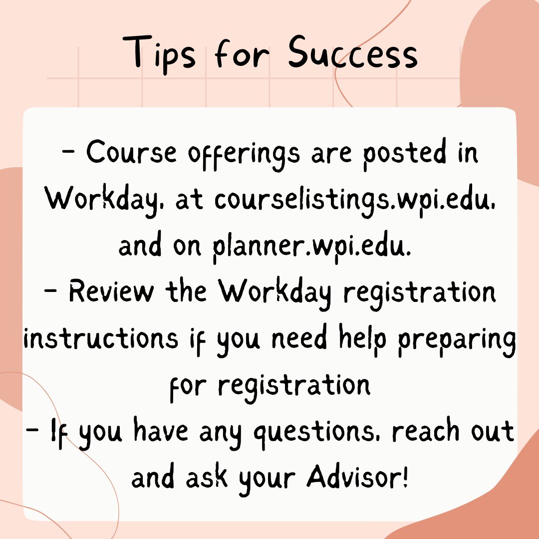 WPI Academic Advising tweet media