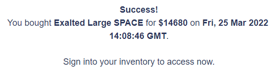 0xkoopa's tweet image. やっと一つ買えた......
#BigTimeSPACE