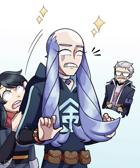 [Pokemon / pkmn] Uncovered
I see your bald Ingo and I raise you an alternative
#Pokemon #PokemonLEGENDS #PokemonLegendsArceus #submas #ノボリ #ツバキ #Ingo #Melli 