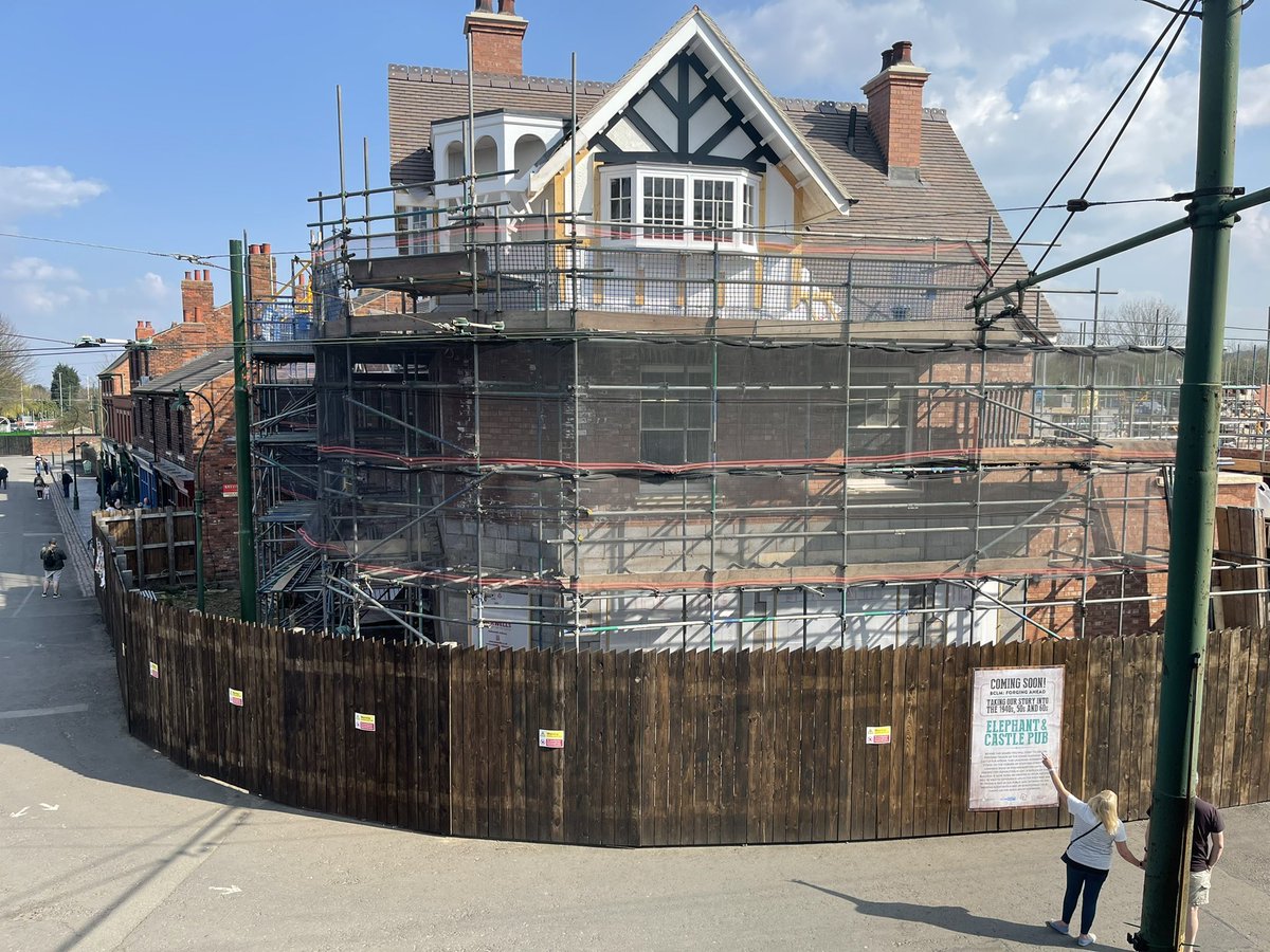 BCLivingMuseum's tweet photo. We’re getting closer to the opening of our first historic building in our Forging Ahead Project, the Elephant &amp; Castle! Coming this summer 🐘 🍻 We’re hugely grateful for the support for this project from @HeritageFundUK @DCMS @ace_national @BCLEP @WestMids_CA and many others 👏 https://t.co/ccE9EvaAIx