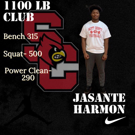cards_football's tweet photo. Harmon is 3rd person in 1100 LB Club, Garrett 23rd person in 800 LB Club! 2nd Class of ‘25 #nevermissfirsthour https://t.co/BpGwC4vNNt