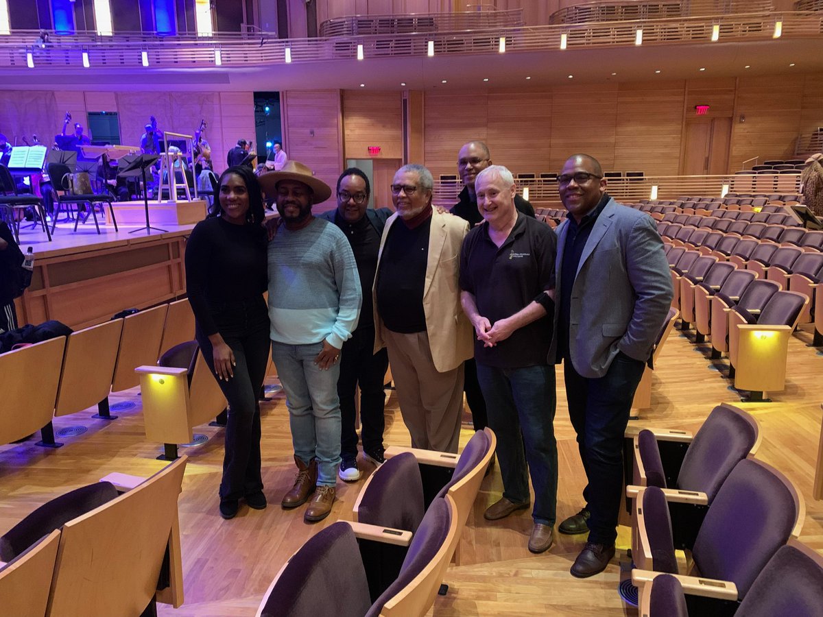 Feeling grateful and inspired to work alongside these brilliant collaborators and artistic minds! 🙌

Adolphus Hailstork’s “A Knee on the Neck” premieres THIS WEEKEND at <a href="/Strathmore/">Strathmore</a> and <a href="/CapitalOneHall/">Capital One Hall</a>!