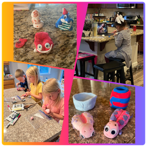 Ellis_PTA's tweet photo. THANK YOU to our wonderful Ellis Teachers, Mrs. Ly and Mr. Gerth for hosting an amazing clay art night! You ROCK!

*photos posted with parental approval* https://t.co/zyOlrKtEUK