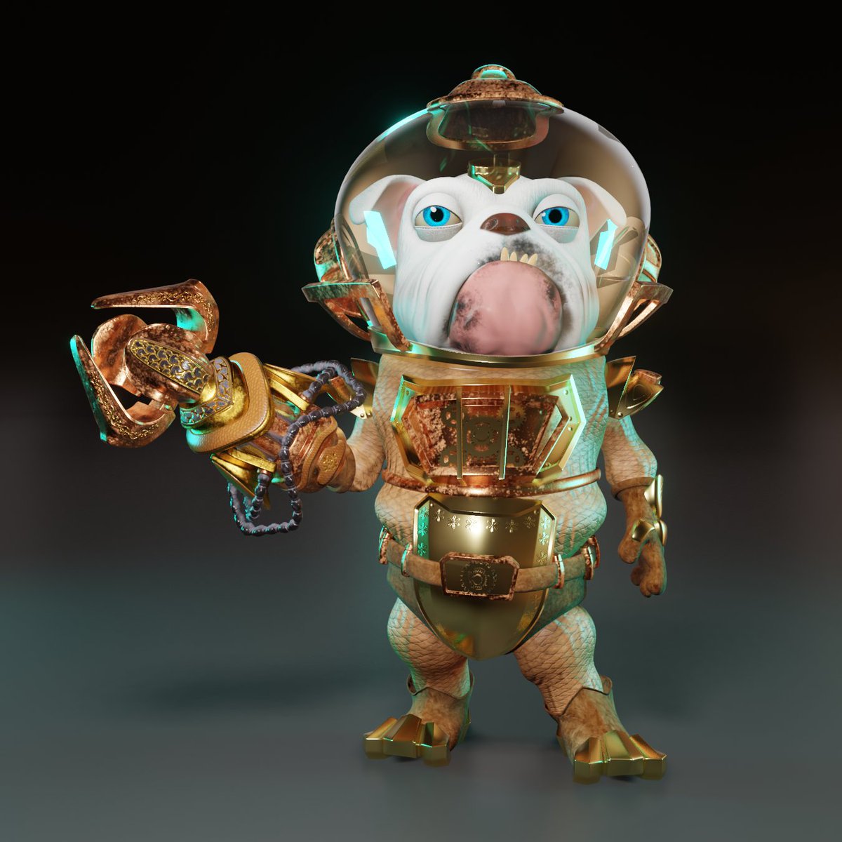 NFT_Sloth's tweet image. 3d dogs coming