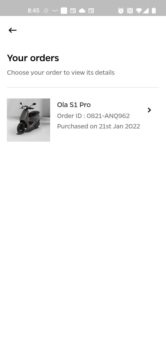 ikv15's tweet photo. @bhash on Jan 21 I had paid full payment forOla S1 pro. After that no reply I had tweeted on 17 March 2022 then some response I get. Some call and take signature for RTO. Till today no delivery, can you please reply..... https://t.co/ITYLbn53r7 https://t.co/Ya0JurGcp5