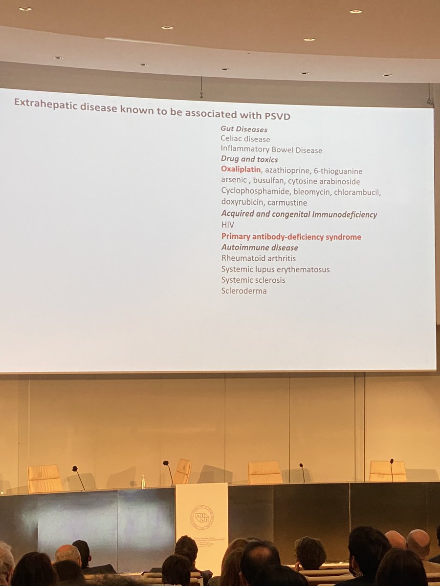 GiacchettoMarco's tweet photo. Extrahepatic disease associated with Psvd ? PSVD may be less rare than we think! A great lecture of Prof Riggio https://t.co/XFNjXIqXoq