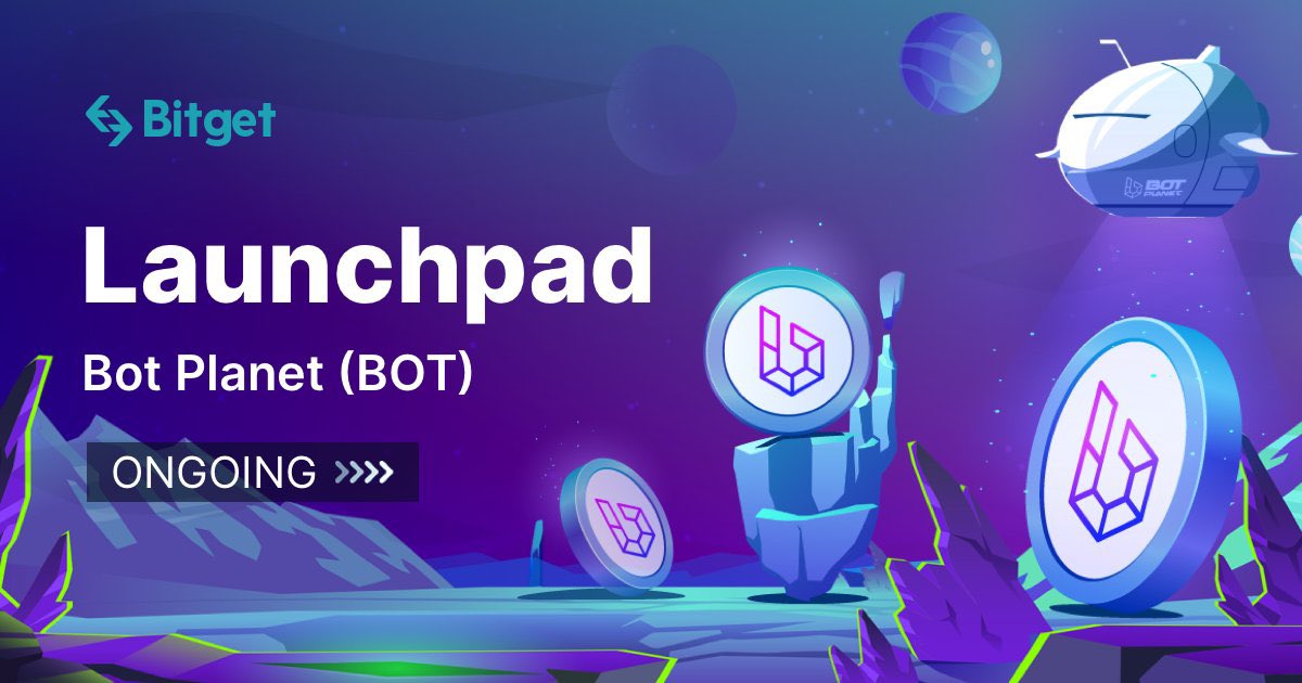 💵 Airdrop is live!!

Participate in our Airdrop and Get 300 BOT (~$5) tokens for doing tasks.

Airdrop:
t.me/BotPlanetAirdr…

Airdrop rewards will be distributed to wallet addresses After IDO and 3,000 lucky random participants will be rewarded.