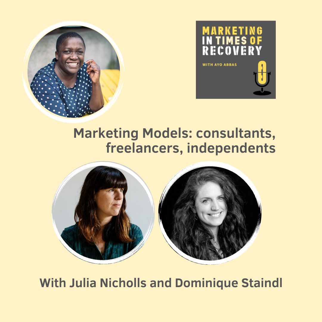 Check it out! 🎙️ Build Up's Dom Staindl &amp; Comms Pro <a href="/NichollsJulia/">Julia Nicholls</a> join <a href="/AyoAbbas/">Ayo Abbas</a> in her latest #podcast discussing "#Marketing models: Consultants, Freelancers &amp; Independents" abbasmarketing.com/mitc-podcast/e…