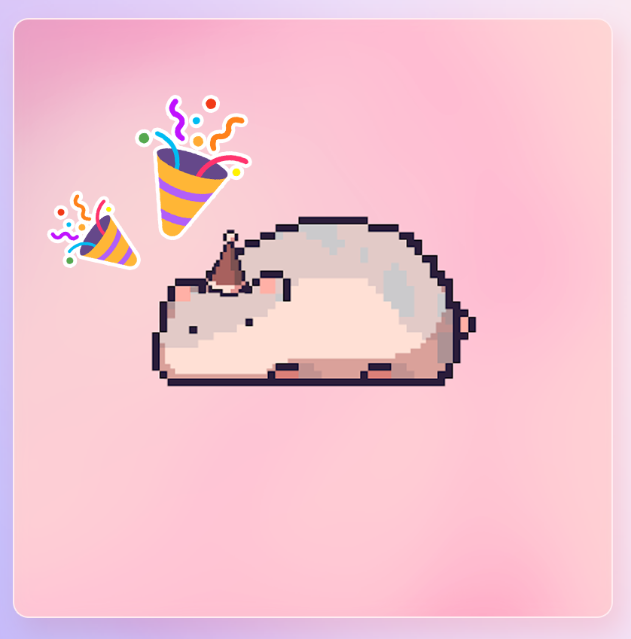 LazyHamsterz's tweet photo. @monarch_eth I just sent it to you. Congratulations!🎁 https://t.co/RLJIphRbkj