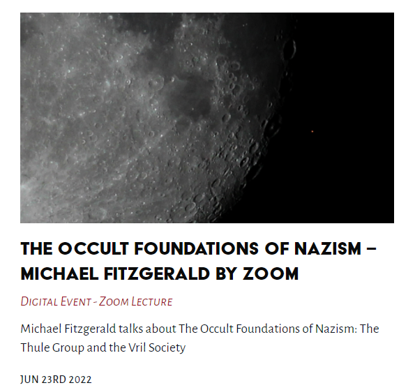 TheLastTuesdayS's tweet photo. Tonight's Lecture - The Occult Foundations of Nazism – Michael Fitzgerald by Zoom
#occult #nazism #michaelfitzgerald
https://t.co/SkASASbtPc https://t.co/2u2DPiU7If
