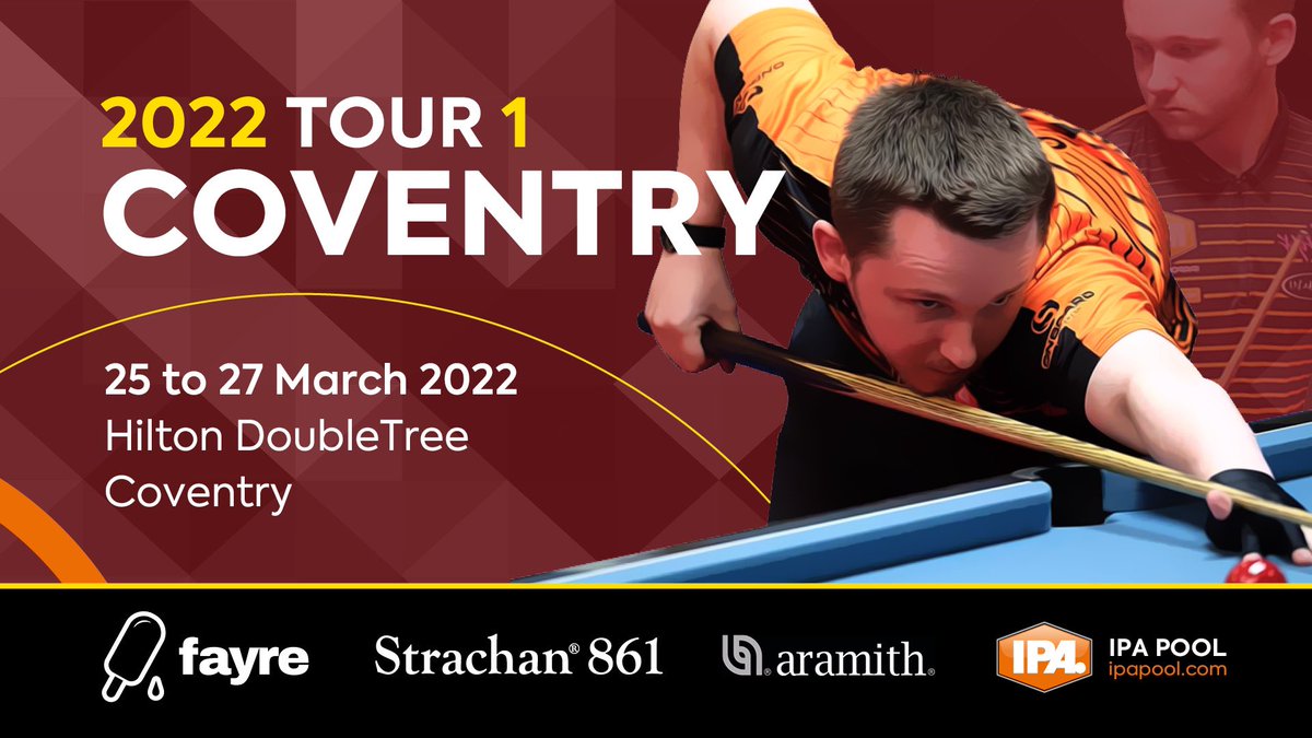 We are up and running here at Coventry for Tour 1 of the 2022 IPA season

We are live at 4️⃣pm today on our YouTube channel and the actions begins with current World Champion Liam Dunster.

It’s a star studded line up so we will see you at 4pm (links to follow shortly)