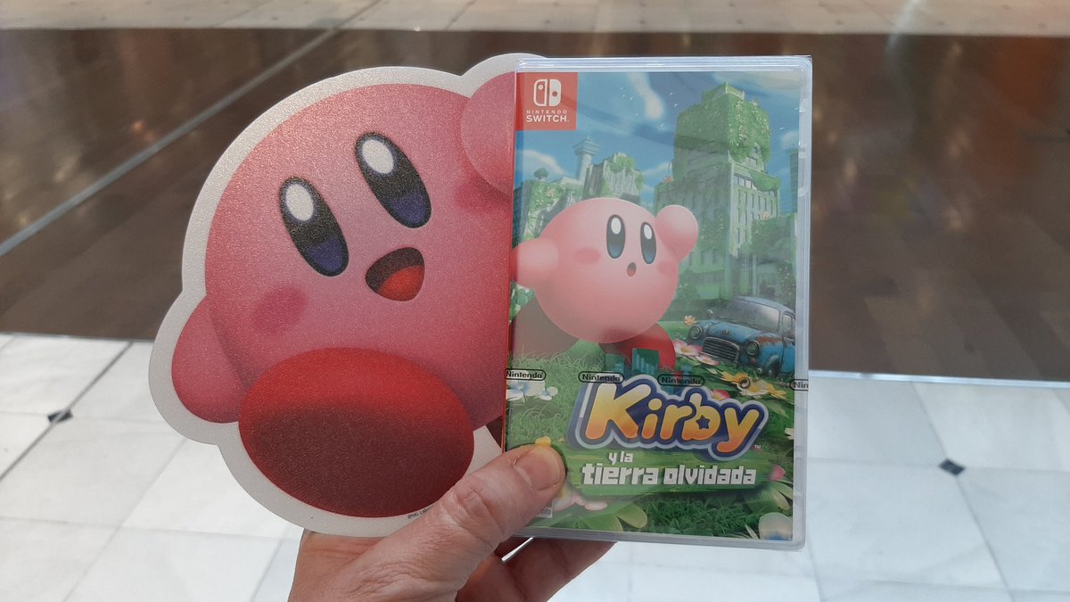 JoGonBa's tweet photo. Por fin llegó el día y me he pasado por @VideojuegosGAME. A disfrutar el finde a tope porque... ¡HOY ES KIRBYERNES! (No, no soy la cuenta secundaria del CM, mi humor también es así)
#NintendoSwitch #KirbyYLaTierraOlvidada #kirbyYLaTIerraOlvidadaGAME #HumorApaleable https://t.co/bAAP4O2X2R