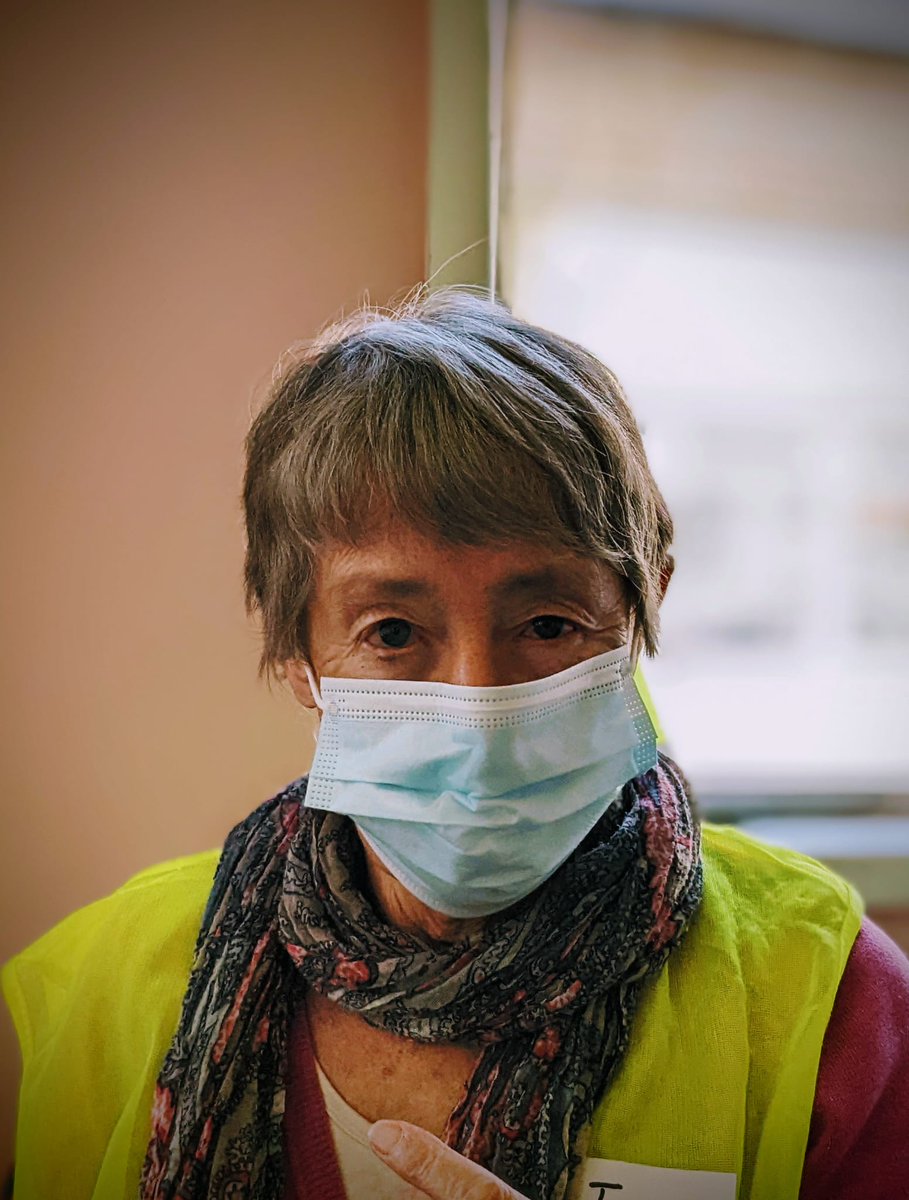 hackneyvaxpack's tweet image. &quot;I really like to do something where I go out to meet people, and for vaccinations to run smoothly, it&apos;s really important to have volunteers.&quot;
Pat, #hackneyvaxpack volunteer since 10/02/2021 😊🙏🏅@vchackney