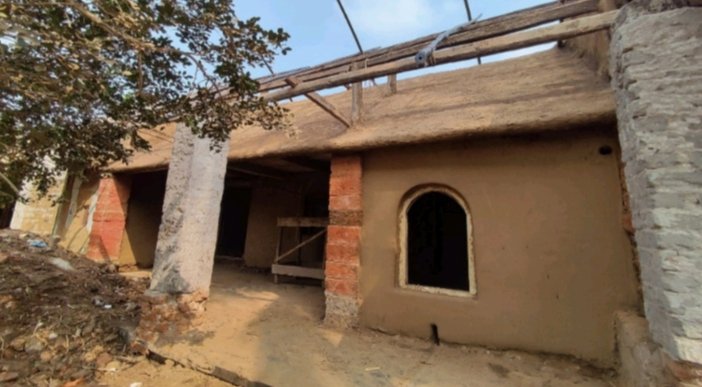 OBCC_Odisha's tweet photo. #SUANDO #RHPC #OBCC @OBCC_Odisha
Renovation and Development of Pandit Utkalamani Gopabandhu Das Birthplace Memorial & Museum Project at Suando in the District of Puri: Ancestral House wall construction, Pond-1 & Plantation work, Museum Building Roof Tile work in Progress. https://t.co/fcShLnXLbP