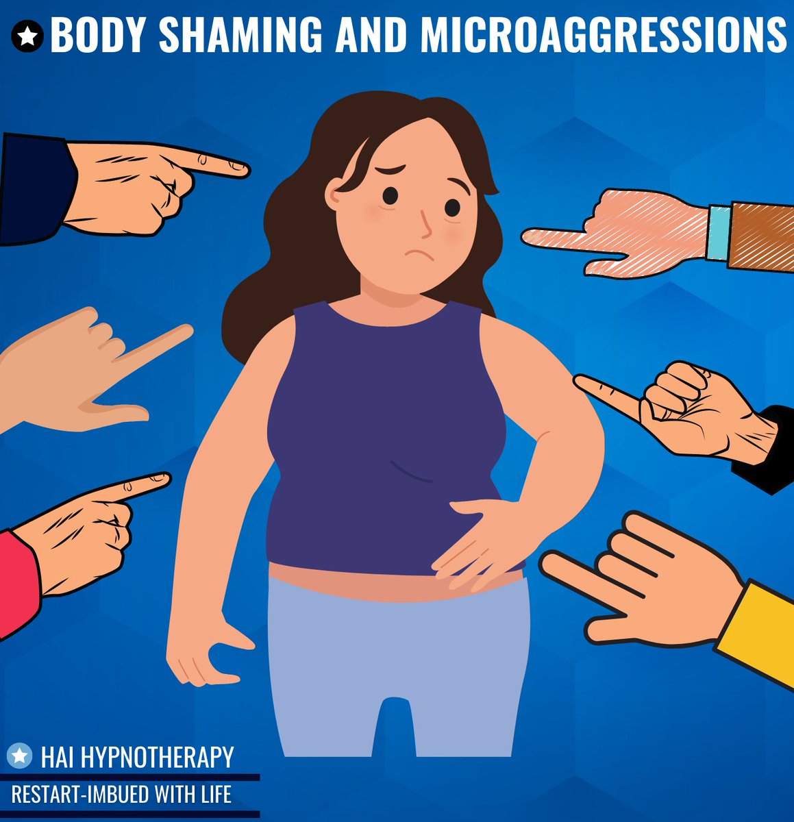 hai_atika's tweet photo. Promote wellbeing and health the right way by uplifting people and supporting them. Not by body shaming and microaggressions ✔

For Appointment click the link ✔
https://t.co/gSzCBgHdi4

#restartimbuedwithlife #bodyshamingiswrong #bodyshaming #RacismStillExists #bodyshamed https://t.co/uLAfXwXPj5