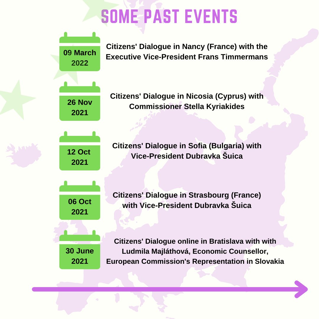 EuropeSteps's tweet photo. Today we are talking about "Citizen Dialogues", one of the initiatives promoted by the #EuropeanUnion that we want to present as a successful example of institutional communication with European citizens. For more information, follow us on Instagram and follow #EUDialogues. https://t.co/MpvOPmpgor