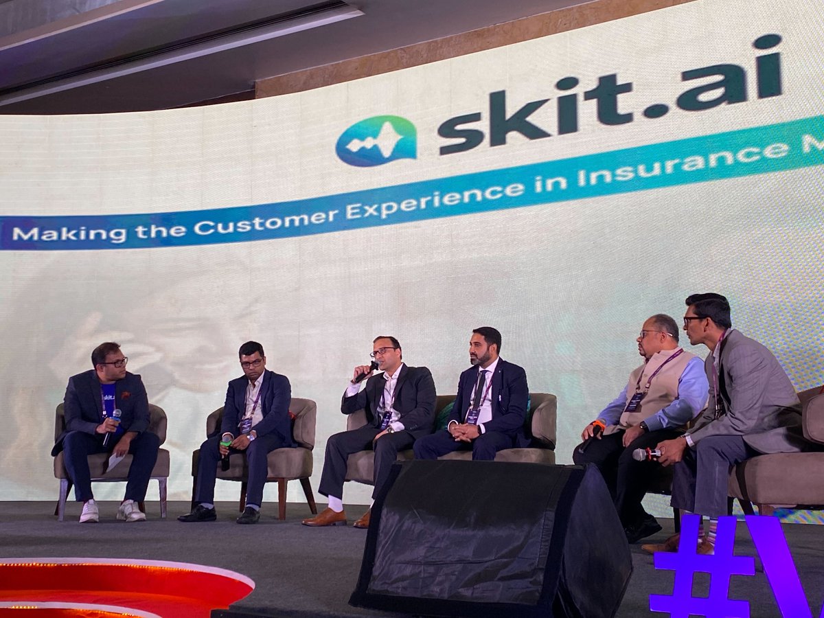 Skit_ai's tweet photo. We just wrapped an engaging panel discussion on "Making CX in Insurance Millenial-Friendly". 

Learn more - https://t.co/LbzVDikS2L

#voicetechsummit https://t.co/qwUq5DvgIC