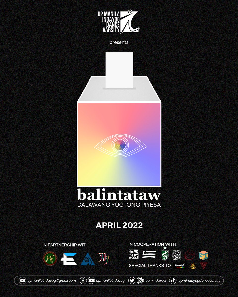 UPMIndayog's tweet photo. Sa nararating na halalan, ano ba ang dapat nating paniwalaan?

Ikinagagalak na ihandog ng UP Manila Indayog Dance Varsity ang

ＢＡＬＩＮＴＡＴＡＷ
Dalawang yugtong piyesa
Abril 2022

Halina’t buksan ang ating mga mata. https://t.co/1XJqw8H10E