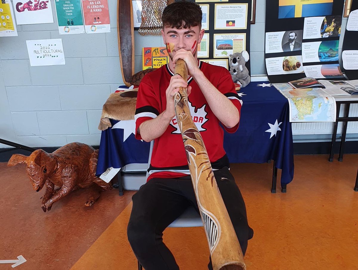 St_Marys_cbs's tweet image. 5th Years attended a talk from Olimpia Sisinska, one of our local Ban Gardas. She spoke to the students about her culture and integrating into life in Ireland. This was followed by more tasty treats from countries all over the world! #multiculturalweek #fromeachhisbest