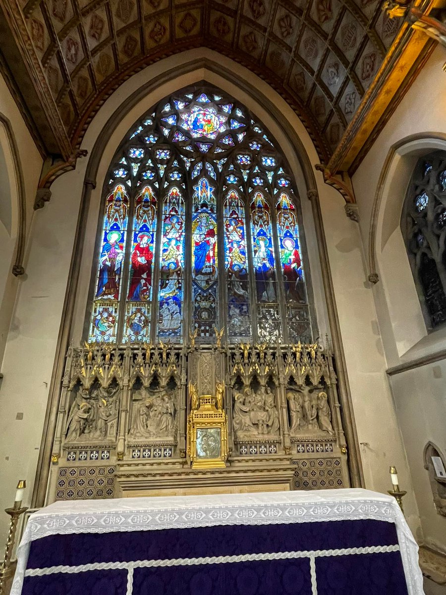 Going...
Going...
Gone!

Thank you #culturerecoveryfund for the grant to restore our Great East Window. It is now back in-situ, in all it's reigning splendour!
#HereForCulture #CultureRecoveryFund