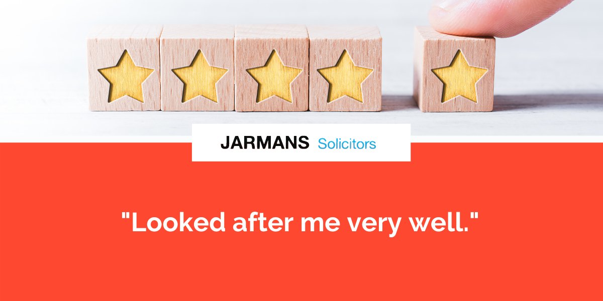 The review we are sharing today is short yet sweet!

Contact Jarmans Solicitors today to ensure you are looked after well throughout your commercial or personal business transaction.

#feedback #Friday #fridayfeeling #review #Sittingbourne #solicitors #kent #legal
