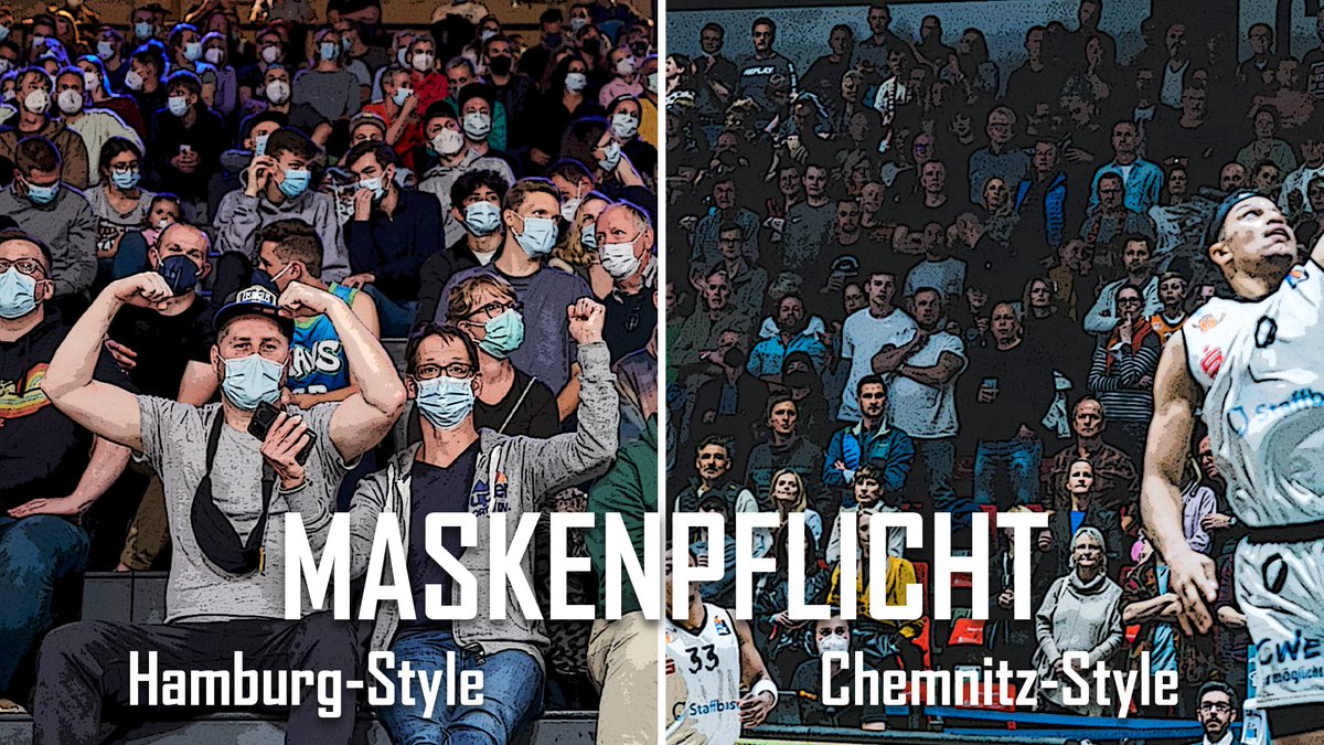 Vielleicht kann man das Thema nicht mehr hören 🤷‍♂️ aber man kann es sehen! 😷🤦‍♂️ <a href="/hamburgtowers/">Veolia Towers Hamburg</a> <a href="/ninerschemnitz/">NINERS Chemnitz</a> <a href="/easyCreditBBL/">easyCredit BBL</a>