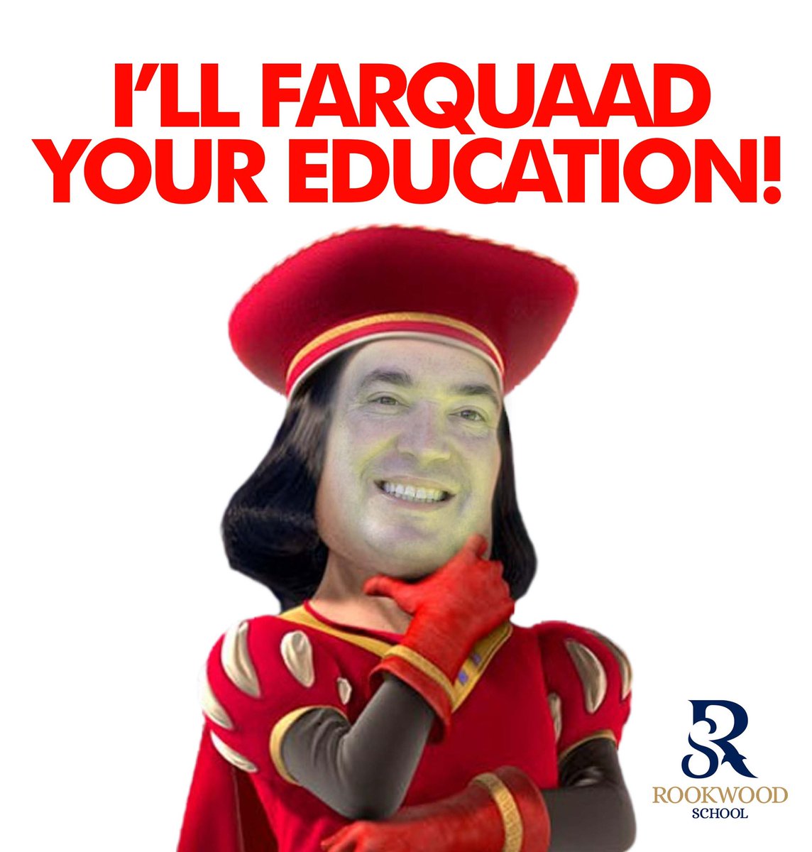 F4JOfficial's tweet photo. Apparently other parents have removed their kids from sexist, ill-educated @rookwood_school where boys are taught they pose a threat to women. Headmaster Anthony Kirk-Burgess should resign for professional misconduct #LordFarquaad #BadEducation #StandUp4Boys #RookwoodSchool https://t.co/O9CWZKVWhU