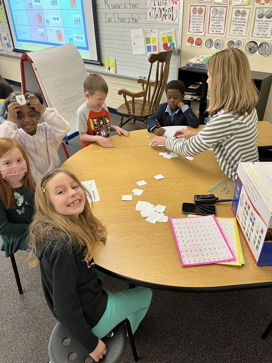 Math games are our favorite! We love having the opportunity to play and learn alongside our friends!