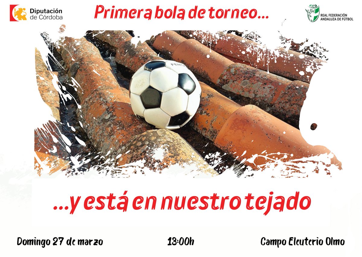 ⚽️PRÓXIMO PARTIDO⚽️

📆 Domingo 27 de marzo.
⏰ 13:00h
🏟 Eleuterio Olmo

💪🏻 PRIMERA OPORTUNIDAD para ser CAMPEONES de Liga. Tod@s junt@s… ¡VAMOS DESCARGA!

🔴⚫️⚪️
#todosjuntos #vamosdescarga #finalafinal #vivirenfamilia