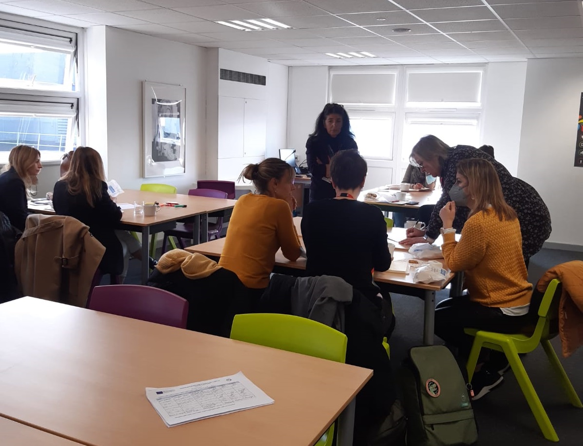 We can't believe it's our last day with our #Erasmus partners, starting with a working breakfast catered by <a href="/GreggsOfficial/">Greggs</a>