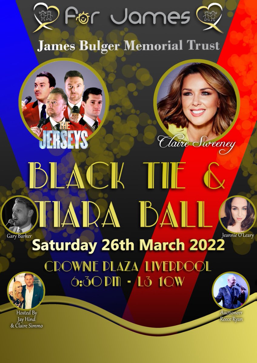 Not long to go now till our Black Tie & Tiara Ball, but we can't have an event without any hosts can we? So let's introduce 2 of our amazing AMBASSADORS, @JayHynd & @clairesimmo & we can't have an event without having a raffle & auction,so here's another fab AMBASSADOR @reecebca