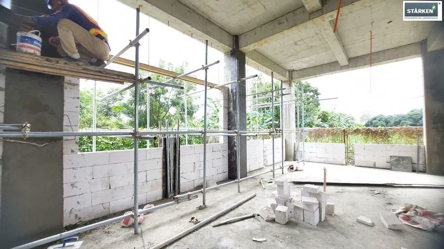 starken_ph's tweet photo. One of Pangasinan’s newest projects, a 3-storey government building using 4” and 6” STÄRKEN AAC Blocks! Congratulations!

Easier to physically haul
✅ Saves on hauling time
✅ Consistent inventory count
✅ and more!

#aacblocks #pangasinan #construction #starkenaac https://t.co/PJ54DOTBUo
