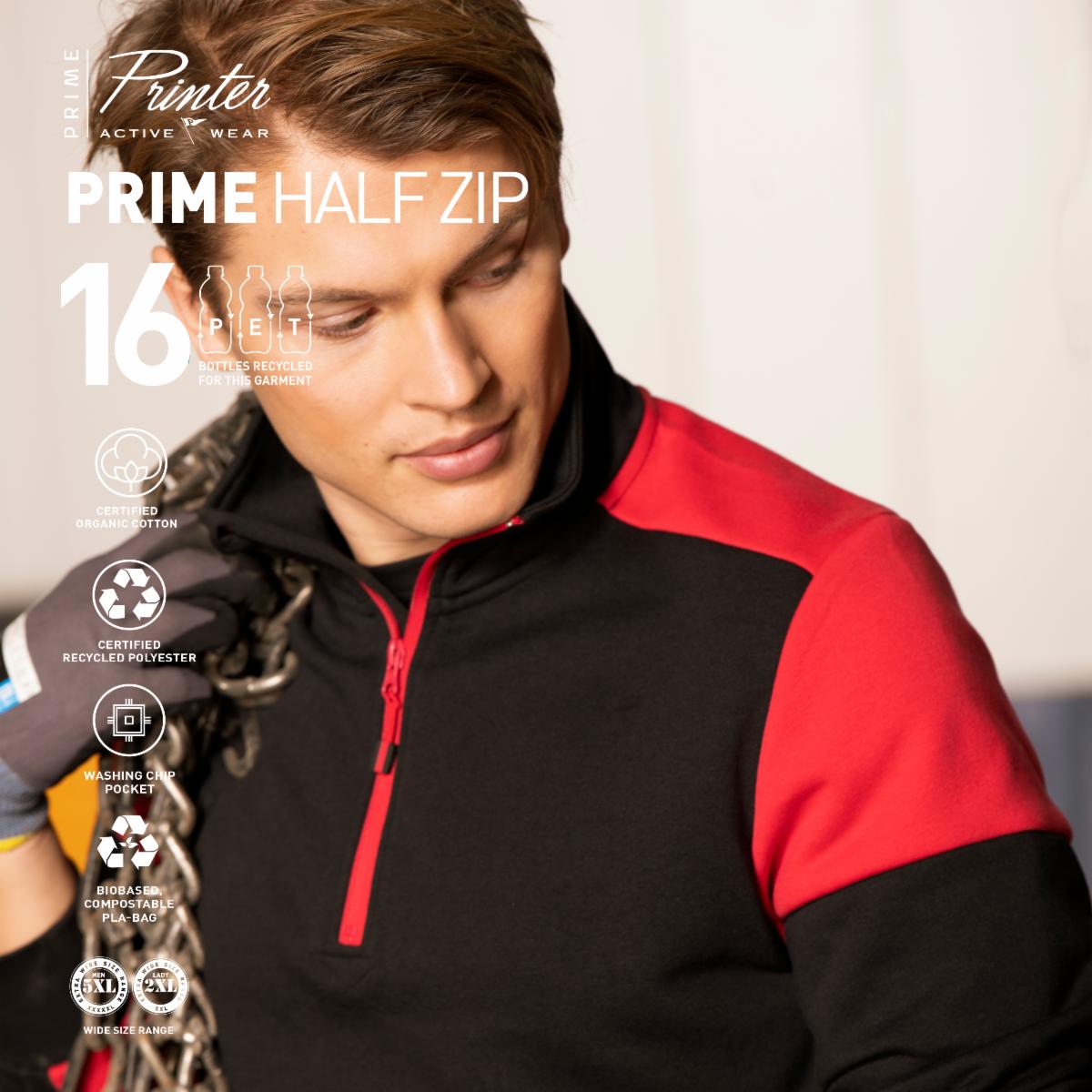 UBScandinavia's tweet photo. Our Eco friendly range... Printer Prime.

Half Zip Sweater made from Certified Recycled Polyester and Organic Cotton in male and female fits. Perfect for uniform or teamwear. 6 colour contrasts available in sizes S-5XL.

#ubs #unitedbrands #printerprime #eco #uniform #teamwear https://t.co/HhzYo3HbLS