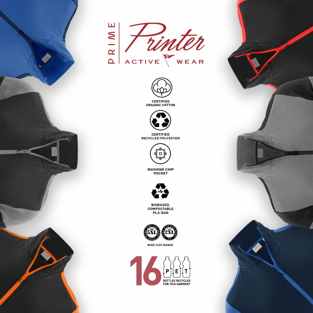 Our Eco friendly range... Printer Prime.

Half Zip Sweater made from Certified Recycled Polyester and Organic Cotton in male and female fits. Perfect for uniform or teamwear. 6 colour contrasts available in sizes S-5XL.

#ubs #unitedbrands #printerprime #eco #uniform #teamwear