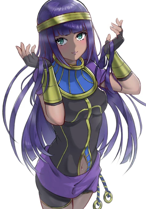long hair menat 
