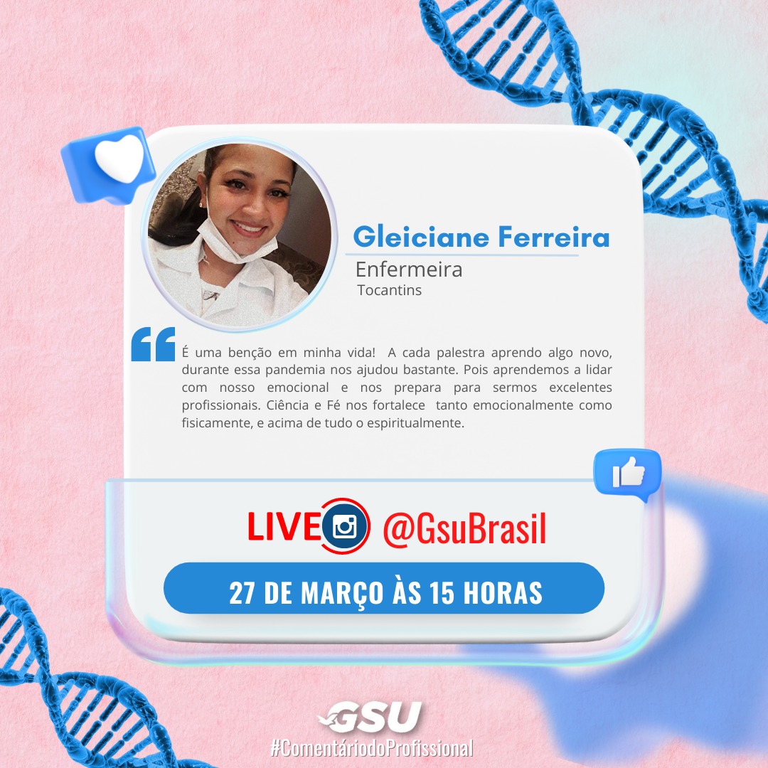 GsuUniversal's tweet photo. Convidamos a todos os profissionais da Saúde a estarem conosco, no próximo domingo (27/03) as 15hrs no Templo de Salomão.
Você também pode acompanhar a palestra como Capelão Eduardo Ribeiro, pelo Instagram @GsuBrasil ao vivo.
#GsuBrasil #GrupodasaudeUniversal https://t.co/S8lNuPqe2u
