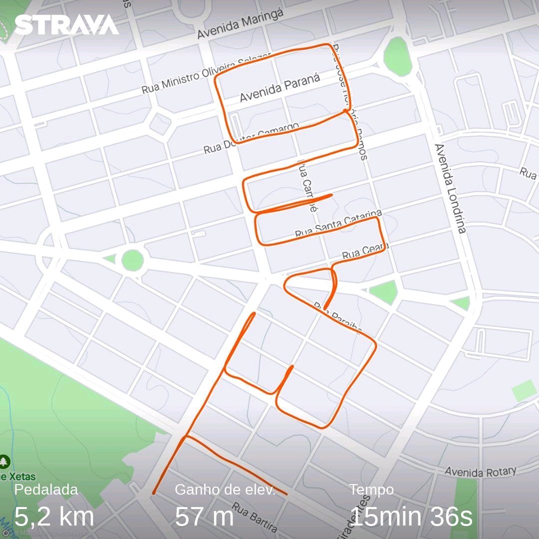 Meu pai escreveu: "Amor, te amo" no percurso de bike do Strava porque esse fim de semana é aniversário da minha mãe.

O último romântico.