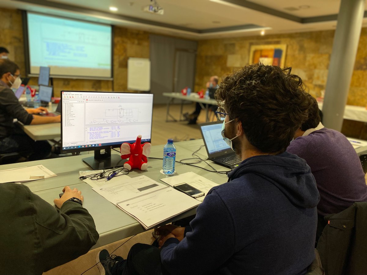 TyphoonHIL's tweet photo. Our Spanish distributor Megacal organized a hands-on #HILtraining for academic and industrial users in Madrid this week! Thanks to support from @la_UPC team led by @lvaro_luna and @andrestarraso, attendees could enrich their #HILspecialist 2.0 knowledge with an advanced skillset. https://t.co/nGpehF0BHx