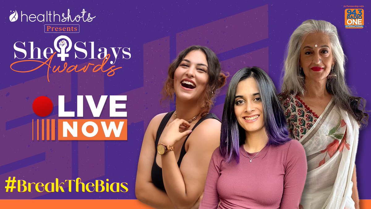 hthealthshots's tweet photo. Live Now She Slays Awards 2022
Watch here: https://t.co/sXmvCEndeO
Come witness the celebration of women who Believe, Persist, Achieve and #BreakTheBias.
@943RadioOne 
@sheslayss https://t.co/4f5w115pGz