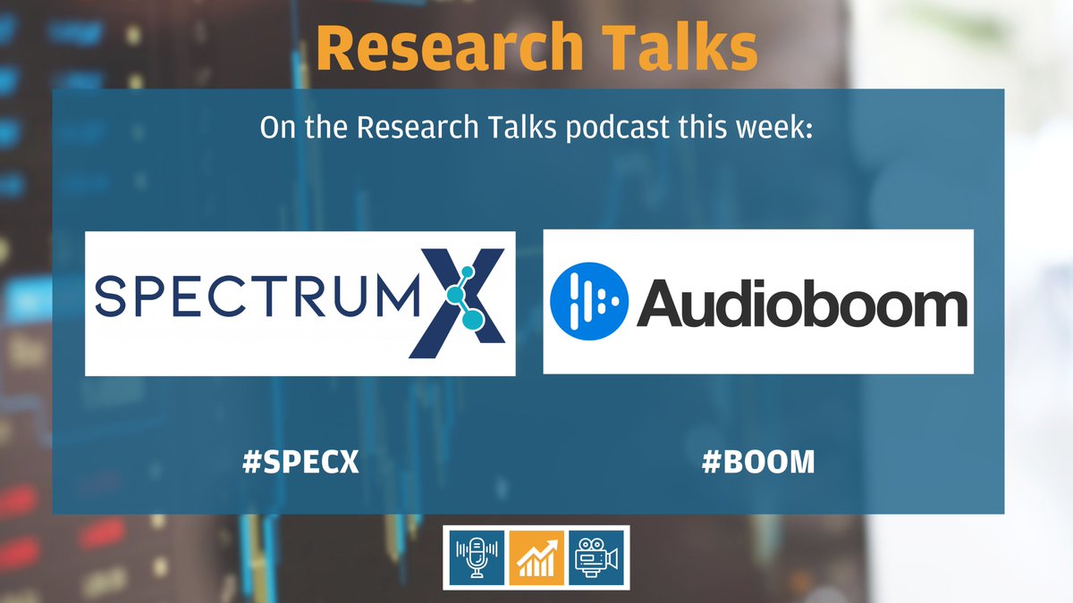 StockBoxMedia's tweet image. 🎙️ 𝗥𝗘𝗦𝗘𝗔𝗥𝗖𝗛 𝗧𝗔𝗟𝗞𝗦 🎙️

This weekend on the #ResearchTalks #podcast with @MarkEJFairbairn &amp;amp; @Alan__Green @Brand_UK

▫️SpectrumX @SpectrumX_ofc #SpecX
▫️Audioboom @Audioboom #BOOM