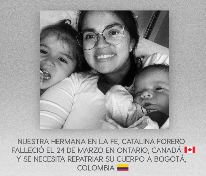 HenryxGonzalez's tweet photo. Conocí a Catalina y con dolor pido que por favor ayudemos a su esposo que quedó solo, con una bebé recién nacida y otra de 2 años, en un país que no es el suyo. 

Si no pueden donar, agradezco un RT.

https://t.co/6r86BjZzif https://t.co/hJT93mhdw9