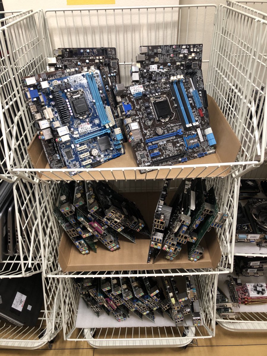 皆様お待ちかねのジャンク品 入荷情報です！！ VGA沢山！ マザーボード