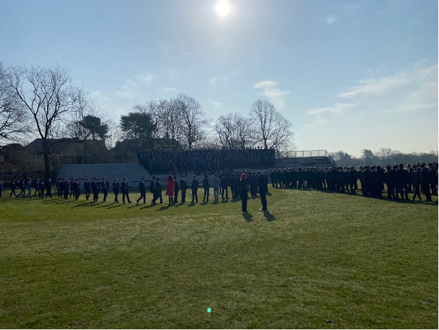 agsb_official's tweet photo. Perfect weather for our Whole School Photo this morning. All the students looked very smart and cooperated exceptionally well in what was a huge logistical exercise. Well done! #AgsbValues https://t.co/W3DbERGB3h