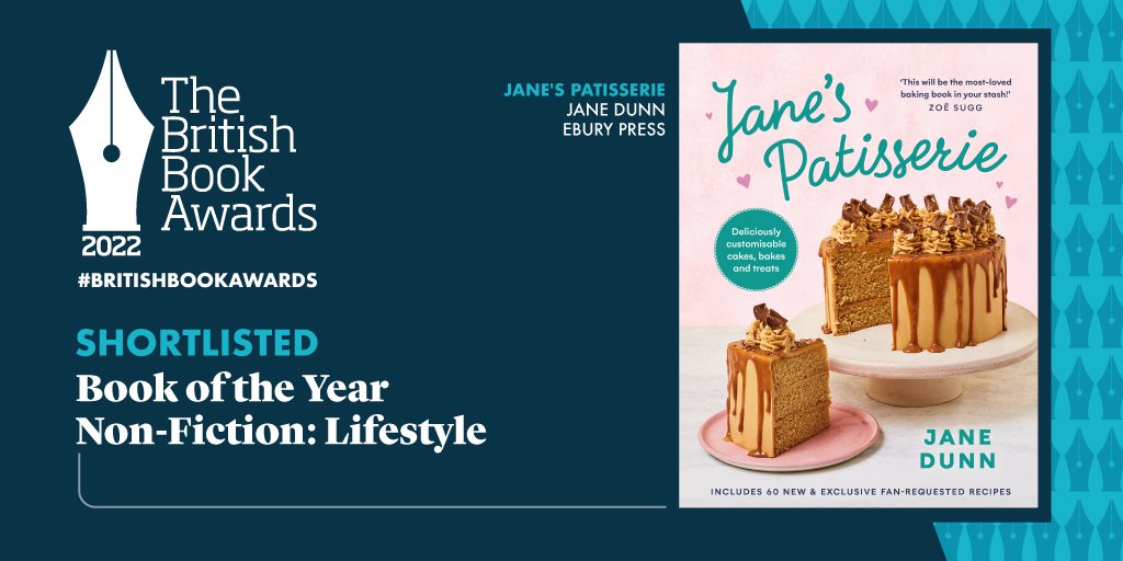 janespatisserie's tweet photo. SO happy to have been shortlisted for the Non-Fiction: Lifestyle Book of the Year award! Can't actually believe this is real!❤️🥰🥳 Amazing to be amongst such amazing authors! @JeremyClarkson, @AmandaOwen8, @we_are_food, @pinchofnom &amp; @PaulMcCartney! #britishbookawards #nibbies https://t.co/xd6pQuhgE5