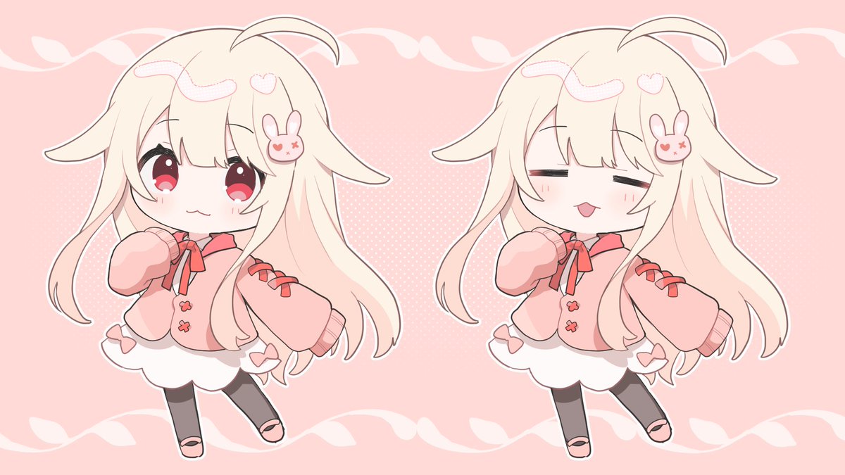 「なこさんのアイコンイラスト描きました🐰
表情差分もあるよ 」|Lyon@お仕事募集中のイラスト